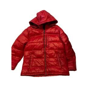 Michael Kors Nylon Hooded Puffer Jacket Mens Med